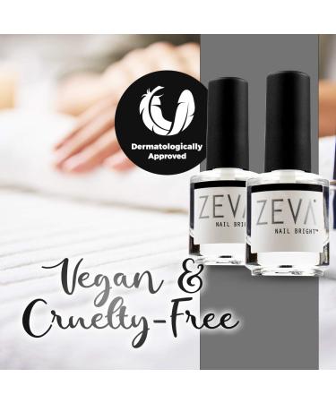 ZEVA Nail Bright - Salon Grade French Manicure Polisher & Whitener for Brighter White Pink Nails - Buy Online on GoSupps.com