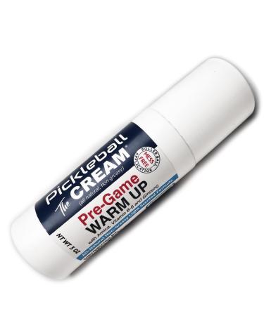 PRE-GAME WARM UP Joint & Muscle Therapy Cream Enhances Grip Strength Pickleball Paddle Control Accurate Ball Shots Joints Muscles Metabolism Oxygen Pain Prevention Maximum Performance