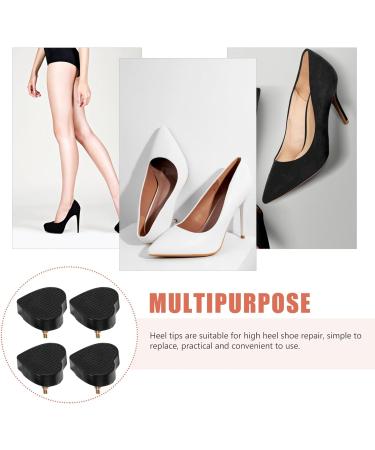 GLEAVI High Heel Repair Tips - 2 Pairs Replacement Caps for Heels | Protect & Extend Shoe Life | International Shipping Available - Buy Online on GoSupps.com