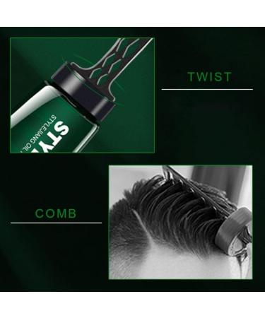 2 2 in 1 Styling Gel with Comb - 2 in 1 Long Lasting Hair Wax Gel - Long Lasting Men Hair Cream Salon Styling Gel Tool Fast Build Hair Styling Oil Head Artifact for 2 Pcs 260ml - Buy Online on GoSupps.com