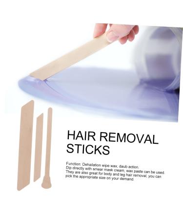 Minkissy 900 STK Wax Pencil for Hair Removal | Crafting Sticks & Wooden Strips for Body & Nose Hair Removal | Buy Internationally - Buy Online on GoSupps.com