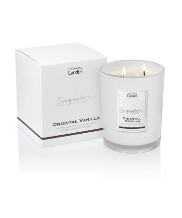 Luxury Scented Candles Gifts for Women | Natural Wax Blend | 65 Hours Burn time | Hotel Collection | The Copenhagen Company - Oriental Vanilla (21oz) 21oz Oriental Vanilla 21oz