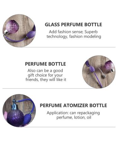 Air Bag Perfume Bottle - Purple Glass Travel Ornament for Car | International Shipping - Buy Online on GoSupps.com