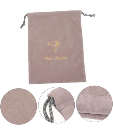 VINTORKY 2pcs Velvet Bag Hair Dryer Bag Drawstring Blow Dryer Retractable Cord Storage Bag for Hair Dryer Hair Dryer Drawstring Bags Hair Dryer Organizer Hair Dryer Bag for Head - Buy Online on GoSupps.com