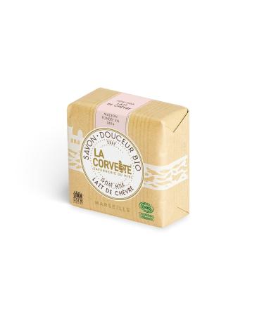 La Corvette mild organic soap made from goat's milk Goat's milk 100 g (1 pack) - Buy Online on GoSupps.com