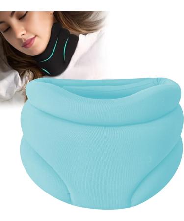 Neck support neck support snoring against snoring new life neck the right neck support for sleep against snoring and neck pain foam collar men (blue)