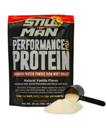 Performance Protein Powder micronized with Super Enzyme Hydrolase Designed for Fast Easy Absorption 2 Pouches 30 Servings