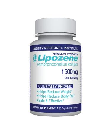 Lipozene Diet Weight Loss Supplements - 1 Bottle 30 Capsules