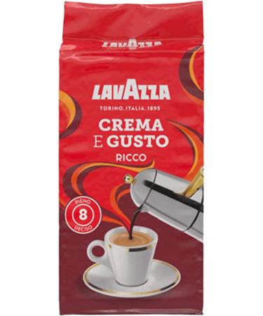  Lavazza Lavazza Crema e Gusto Ricco Caf Moulu 10x 250g - Buy Online on GoSupps.com