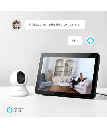 blurams Security Camera  2K Indoor Camera 360-degree Pet Camera for Home Security w/Motion Tracking  Phone App  2-Way Audio  IR Night Vision  Siren  Works with Alexa & Google Assistant White - Buy Online on GoSupps.com