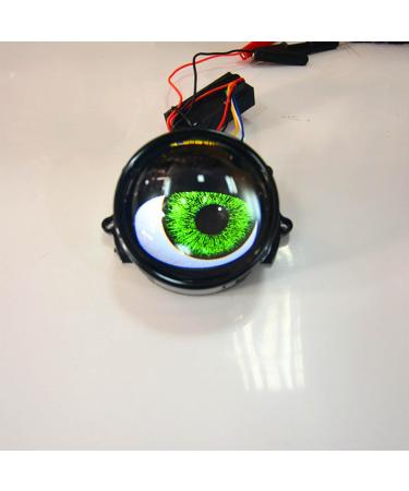 Devil Eyes Light for Cars USB Devil Eye Demon Evil Eyes Headlight Demon Eye Headlights Auto Car Motorcycle Mini Projector Lens Lamp for Any Car Model with Lenses (Flat Mirror) - Buy Online on GoSupps.com