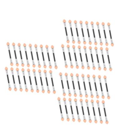 FOMIYES 150 Pcs Beauty Sponges Eye Spoolie Brush Eyeshadow Applicator Eye Shadow Stick Miss Eyeliner Major 8x1cmx3pcs Pinkx3pcs