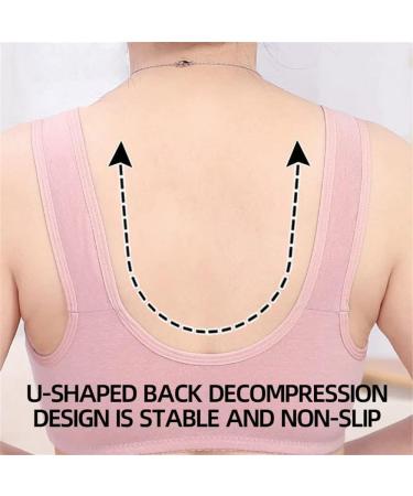 Wuwuhen Lisa Charm Daisy Bra - Front Button Closure, Comfortable & Breathable, Apricot 52/120 - Buy Online on GoSupps.com