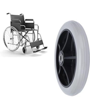 Solid Wheel Replacement Wheelchair Wheels Non Slip for Rollators for Walkers - Buy Online on GoSupps.com