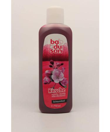 badusan bubble bath bath additive cherry content 750ml care bath body care cream bath