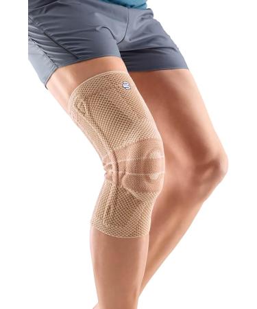 Bauer Enemy Kniebandage Genutrain Comfort Unisex | Relief & Stabilization for Injury Surgery & Arthritis - Size 3C Without Silicone Edge - Buy Online on GoSupps.com