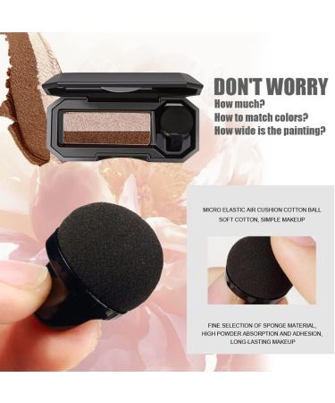 JAWSEU Twotone makeup eyeshadow waterproof longlasting eyeshadow makeup glitter double layer colored gradation Lazy Eyeshadow Stamp for beginners - Buy Online on GoSupps.com