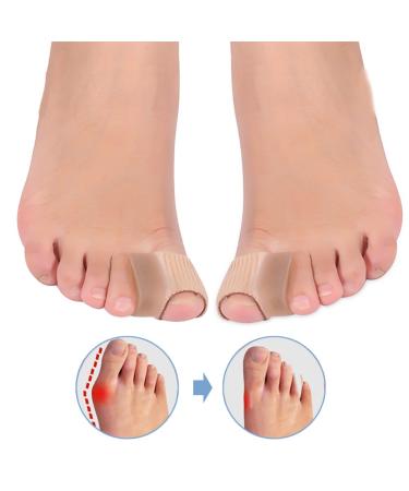 FILFEEL Bunion Corrector 4 PCS Toe Straightener Splint with Tube Sleeve - Pain Relief for Hallux Valgus & Hammer Toe - Buy Online on GoSupps.com
