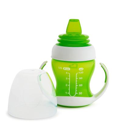 Munchkin Gentle Transition Sippy Trainer Cup 4oz - Green | Buy Online - Buy Online on GoSupps.com