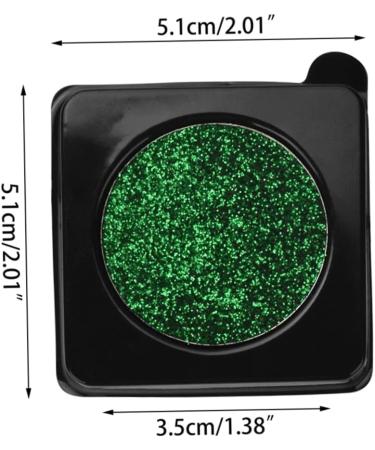 Beavorty 2pcs Glitter Eyeshadow Palette Shimmer Eyeshadow Catrina Green Face Glitter Pearlescent Miss Set - Buy Online on GoSupps.com