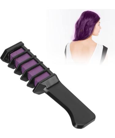 Qukaim Washable Hair Color Comb Hair Chalk Comb Portable Temporary Hair Color Washable Dye Easy Purple - Buy Online on GoSupps.com