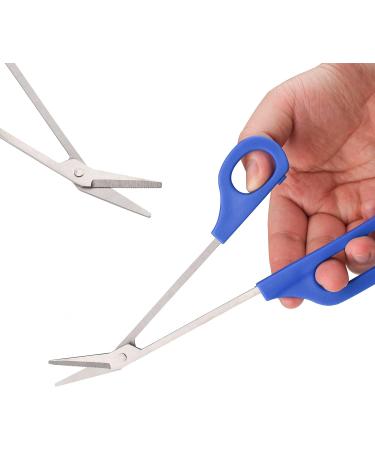 HIXNUG 2 Pieces Toenail Clippers Scissors Toenail Cuticle Scissors Professional Pedicure Tool for Manicure Beauty - Buy Online on GoSupps.com
