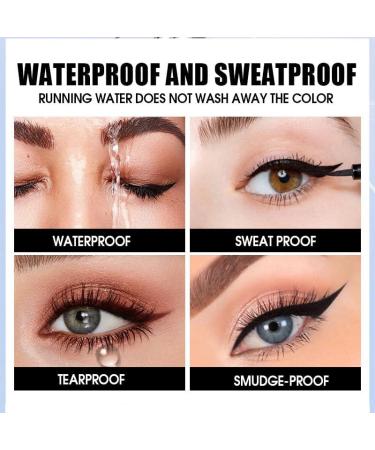  HULUBO Eyeliner pencil Waterproof liquid eyeliner Long-lasting professional makeup liquid eyeliner and makeup for women (Model 2) - Buy Online on GoSupps.com