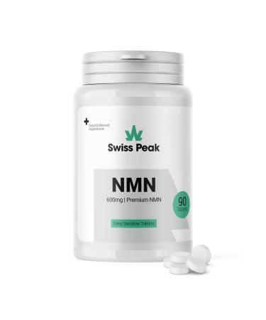 NMN NAD+ Supplement 600mg per Serving Enhanced Absorption Actual NAD+ Supplement for Cellular Repair & Energy Metabolism | Vegan Non-GMO