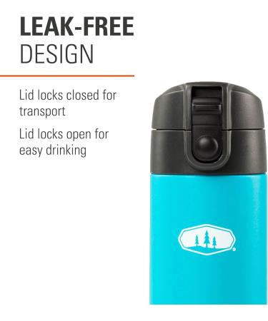 GSI Outdoors Microlite 350 FLIP Thermos - Sky Blue - 12 OZ | Adult Unisex | International Shipping Available - Buy Online on GoSupps.com