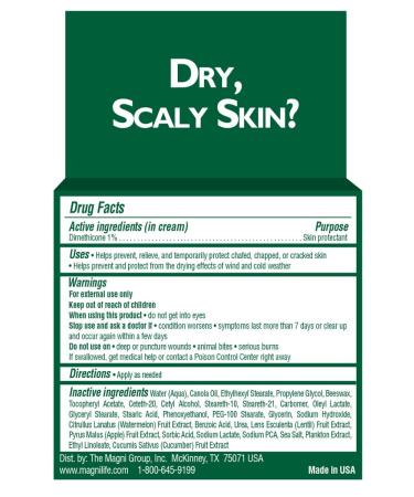 Diabetics' Dry Skin Relief Foot Cream - Natural Solution for Cracked, Scaly Skin - Unscented, Petroleum-Free, Non-Greasy - 4oz - Buy Online on GoSupps.com