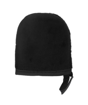 Flocked Tan Mitts Self Tanning Mitt Lotion Applicator Small Sunless Tan black Casual