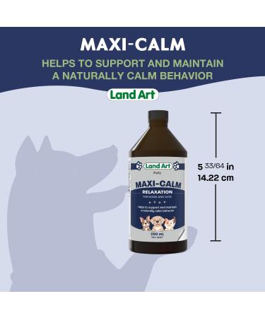 Pet Calming Supplement For Cats and Dogs Support and Maintain a Natural Calm Behaviour L-Theanine Passion flower and Valerian root 250ml GMO Free Gluten Free Sugar Free - Made in Canada - Buy Online on GoSupps.com