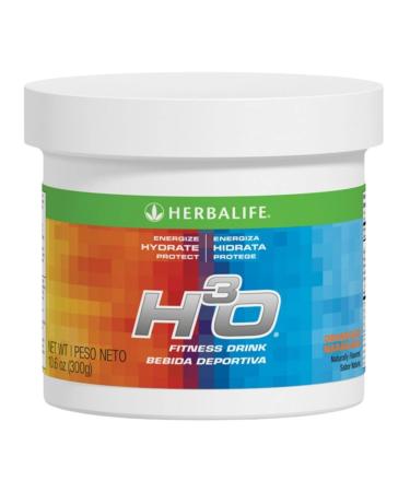 Herbalife H O Fitness Drink: Orangeade Canister 10.6 Oz (300g) Carbohydrate Blend for immediate Energy Energize Hydrate Protect Naturally Flavored