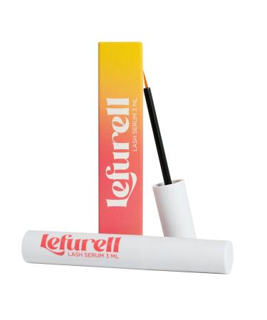 LEFURELL Eyelash Serum - Fast Growth for Long Full & Healthy Lashes | Hormone-Free Vegan Made in Germany 3 ml - Buy Online on GoSupps.com