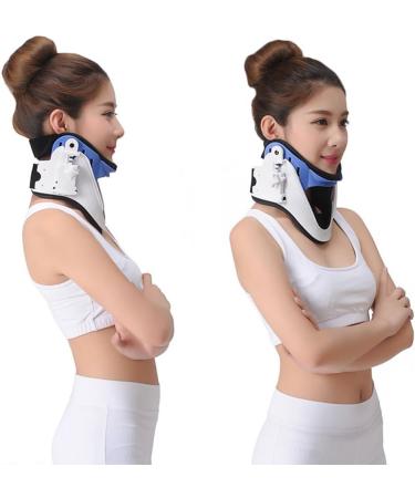 OBER Unisex Cervical Support Neck Brace for Adults - Relief for Cervical Vertebrae Injuries & Neck Pain - International Shipping Available - Buy Online on GoSupps.com