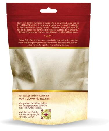 Spicy World Amchur (Dry Mango) Powder 400g (14oz) - Ground Spice from India | All Natural Vegan - Buy Online on GoSupps.com