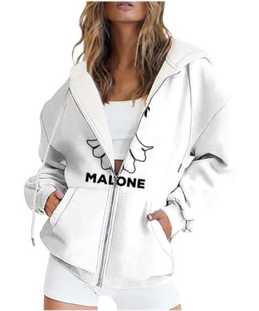 Halloween Costumes Sleeve Halloween Print Hoodie Stylish Loose Top Grey X-Large - Buy Online on GoSupps.com