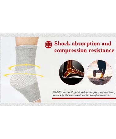 Mnpalettey Bold Lifestyle Anti-Gener Fating Compression Socks | Bamboo Fiber Foot Cuff for Men & Women | Ankle Bandage & Plantar Socks for Foot Relief - Buy Online on GoSupps.com
