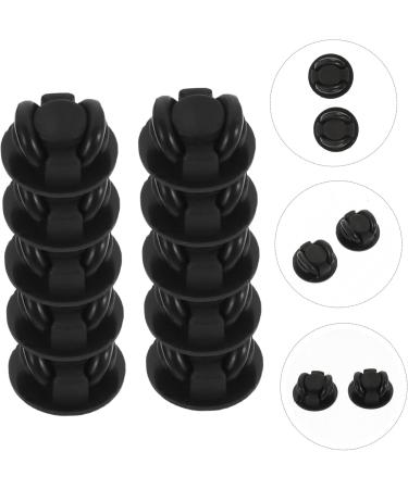 Ciieeo 10-Pack Silicone Glasses Mask Buckle - Ear-Sized Extension Clips for Comfortable Face Mask Wearing - Buy Online on GoSupps.com