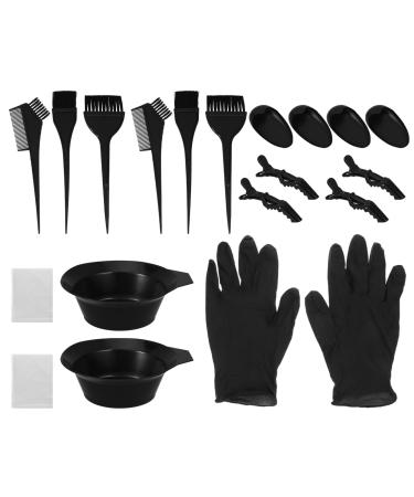 Happyyami 1 ensemble Kit de Coloration des Cheveux Outils Pratiques de Capillaire pour Usage Domicile et Salon Ensemble de Coloration Portable