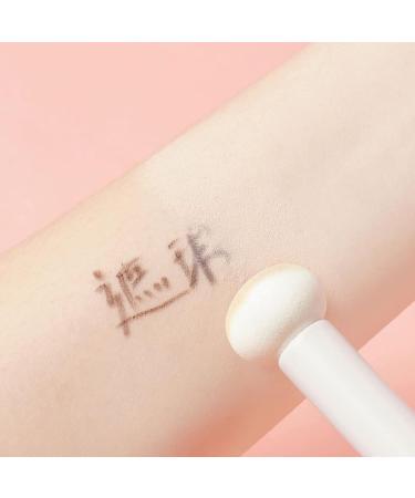 Concealer Makeup Sponge Brush Single Applicator Seamless Mushroom Brush Concealer Brush Round Head Lightweight for Smooth Small Bun for Mini Puff Makeup Mirrors - Buy Online on GoSupps.com