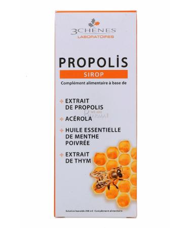 3CHENES - 3CHVIPR143 - Vitamine C Propolis Sirop - Flacon de 200 ml