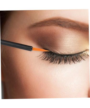 Ipetboom 100pcs Disposable Eyeliner Brush Makeup Girls Cosmetic Brush Artificial Woman Face Brush 9x6.5cm Black - Buy Online on GoSupps.com