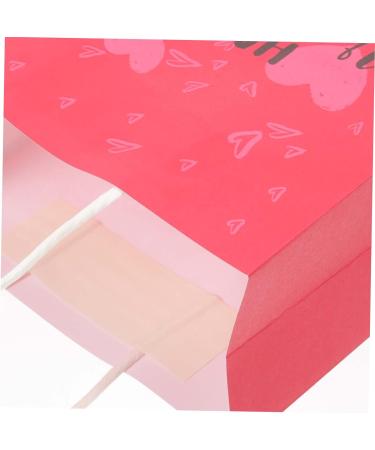 Healeved 50 Pcs Valentine's Day Tote Wedding Tissues Kid Gifts Gift Container Jewelry Valentine Bags with Handles Party Bag Candy Bags Decor Valentine Gift Bags Birthday Present - Buy Online on GoSupps.com
