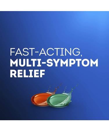 Vicks DayQuil/NyQuil Severe Cough Cold & Flu Relief 48 LiquiCaps - Sore Throat, Fever, Congestion Relief - 32 DayQuil/16 NyQuil - Day & Night Formula - 48 Count - Buy Online on GoSupps.com