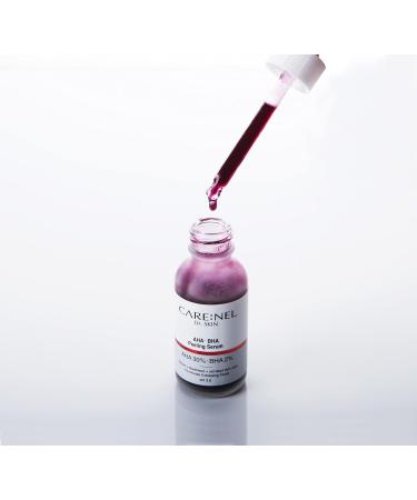 Peeling Solution AHA BHA Serum - Korean Exfoliating Skincare | Anti-Aging Hyaluronic Acid Night Treatment 30ml - Buy Online on GoSupps.com