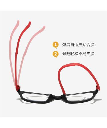 Screw-Free Progressive Multifocus Reading Glasses - Ultra-Light Anti-Blue Light Design - Stylish Black Frame - International Shipping Available - Buy Online on GoSupps.com