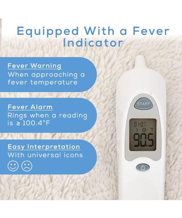 Beurer FT58 Digital Ear Thermometer for Body, Room & Object - Ideal for Babies, Toddlers & Adults - Buy Online on GoSupps.com