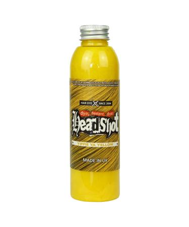 Yippie Ya Yellow Semi-Permanent Hair Color - 150ml Yellow Headshot for Vibrant Hair | International Shipping - Buy Online on GoSupps.com