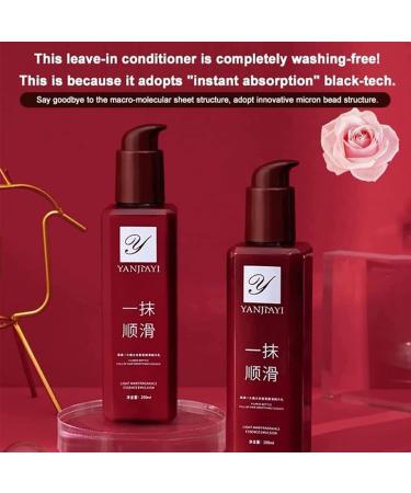 (100% Effective) A Touch of Magic Hair Care Hair Smoothing Leave-in Conditioner 2023 WZDYN 200ml Yanjiayi Hair Smoothing Leave-in Conditioner (1pcs) - Buy Online on GoSupps.com
